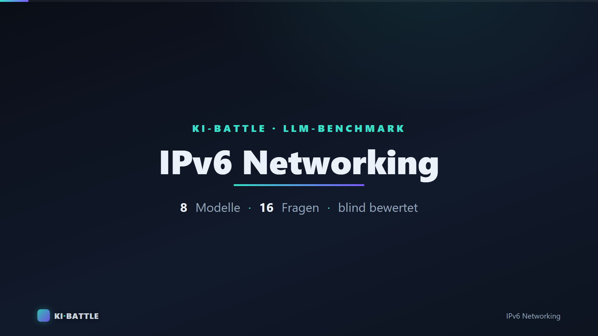Vorschaubild zum Battle „IPv6 Networking“